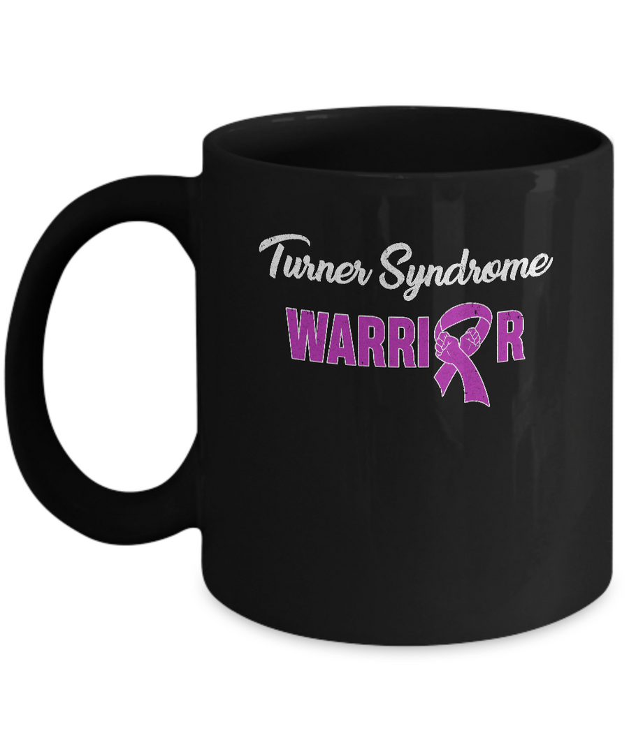 Turner Syndrome Warrior Mug-Coffee Mug-11oz Mug-Black