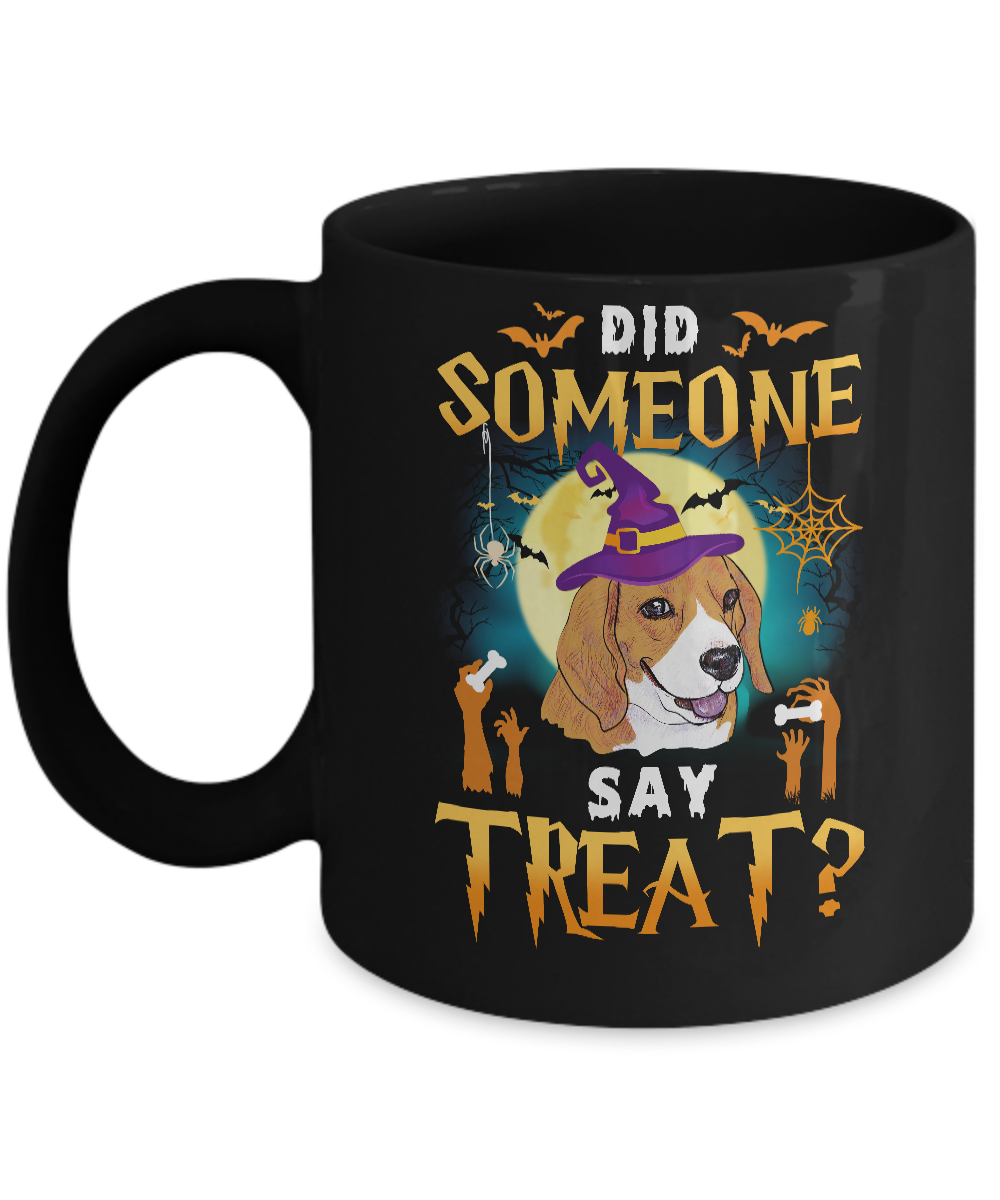 Did Someone Say Treat Beagle Halloween Costume Mug