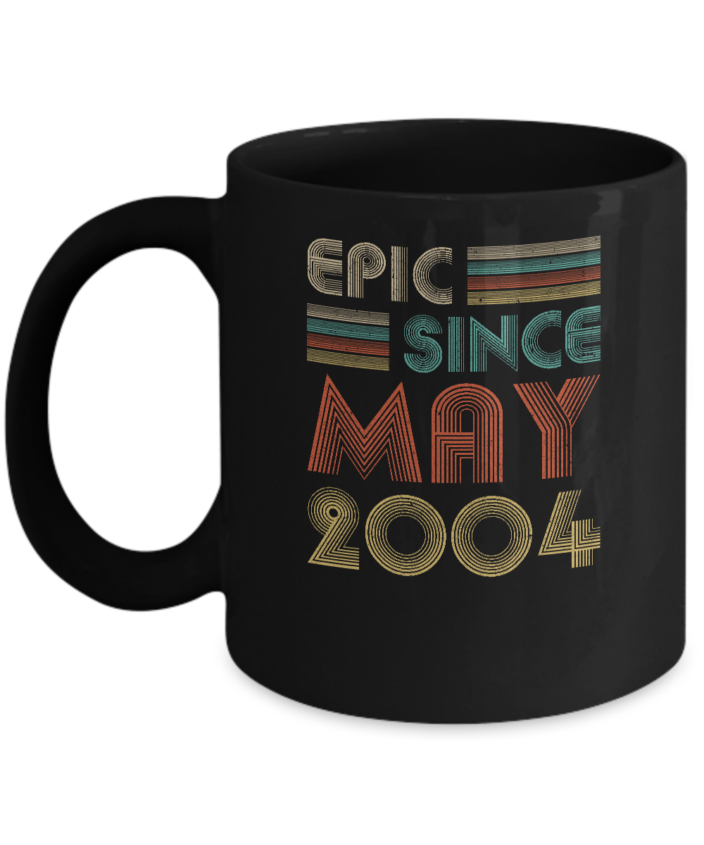 Epic Since May 2004 Vintage 18th Birthday Gifts Mug