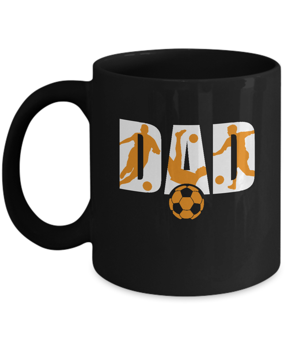 Soccer Dad Father's Day Mug-Coffee Mug-11oz Mug-Black