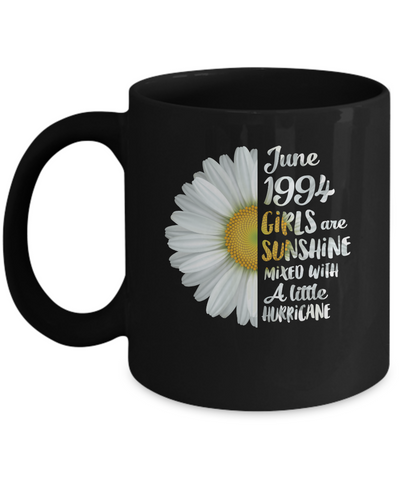 June Girls 1994 27th Birthday Gifts Mug-Coffee Mug-11oz Mug-Black