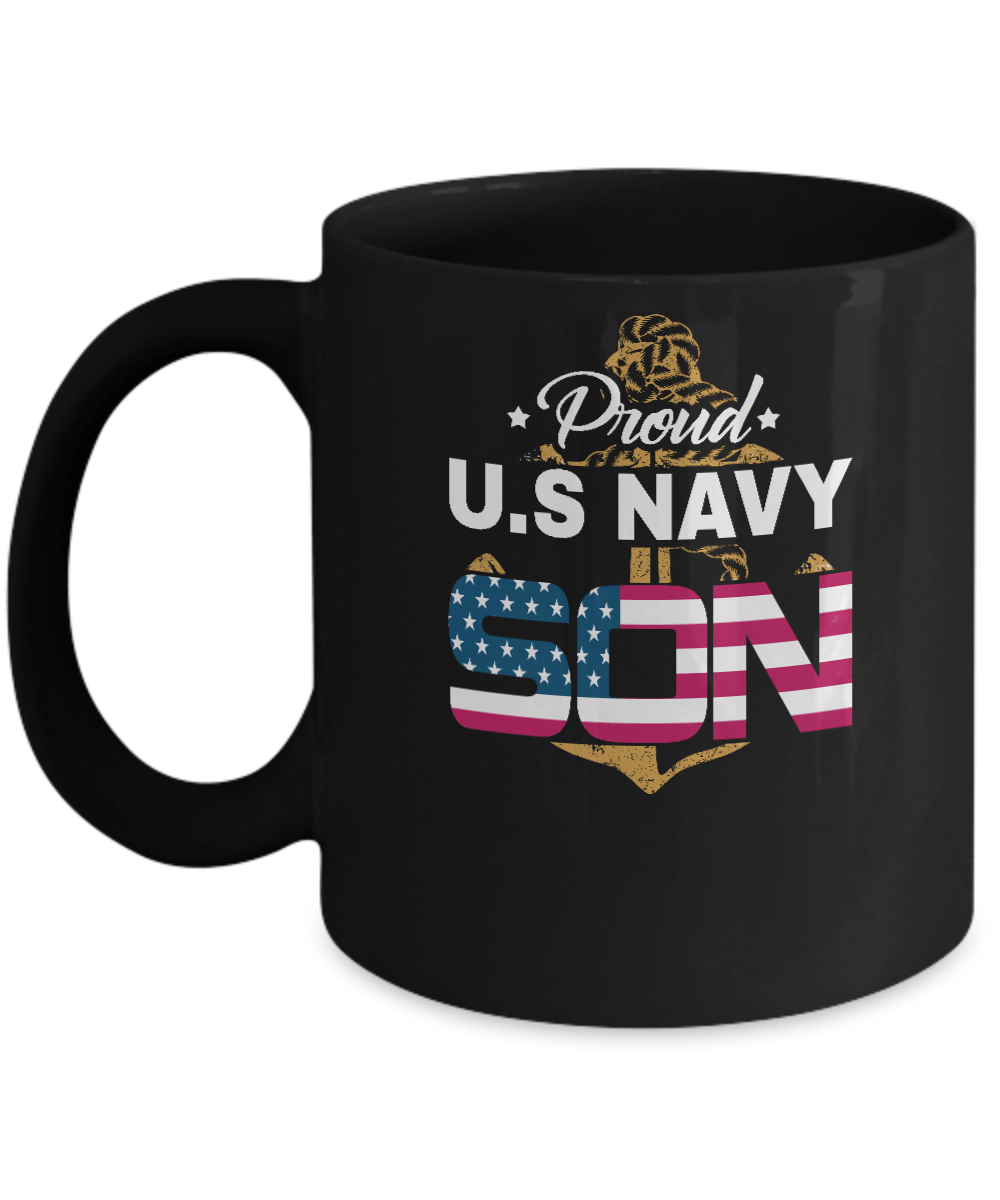 Proud US Navy Son Mug