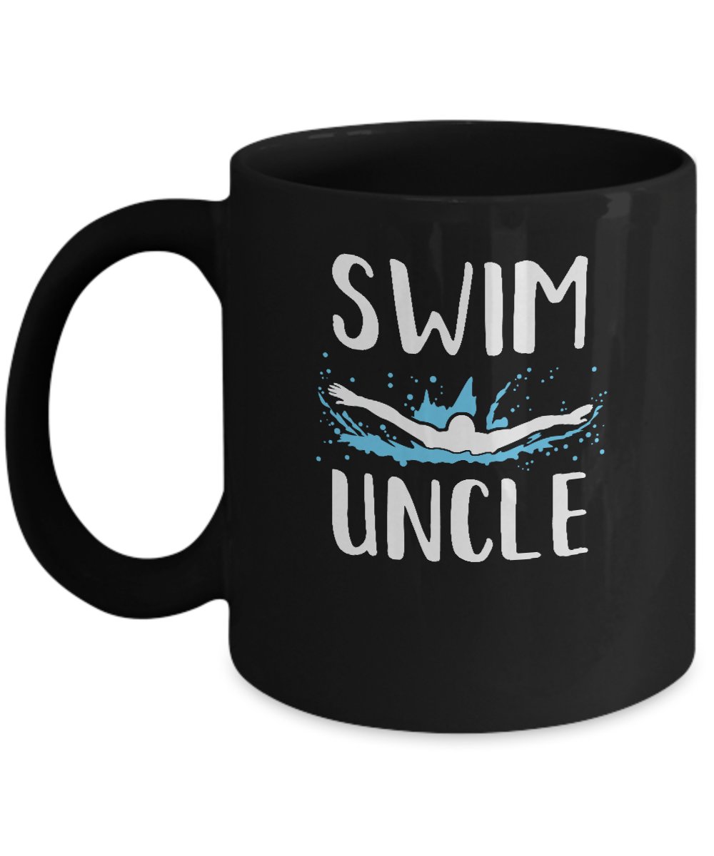 Swim Uncle Funny Swimming Birthday Gift Mug