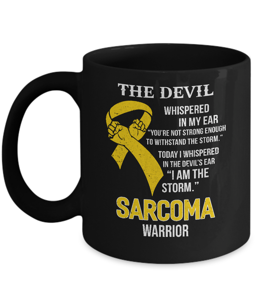 I Am The Storm Support Sarcoma Awareness Mug-Coffee Mug-11oz Mug-Black