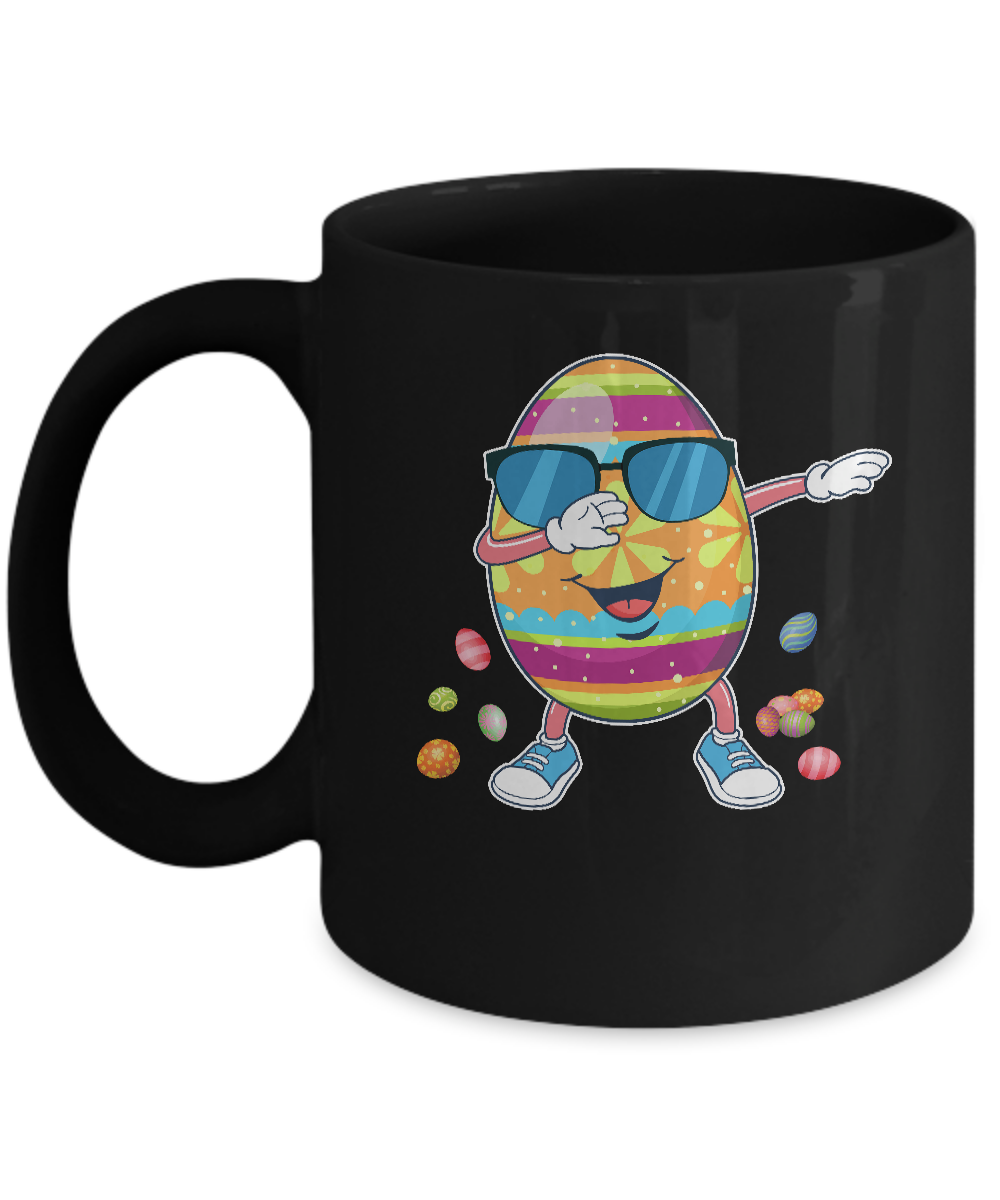 Easter Funny Birthday Dabbing Egg Gift Kids Mug