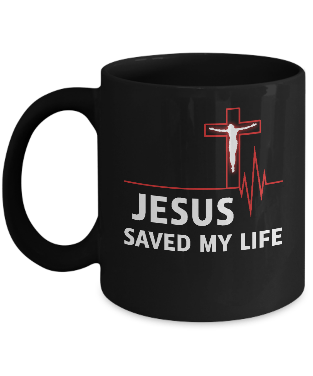 Jesus Saved My Life Mug
