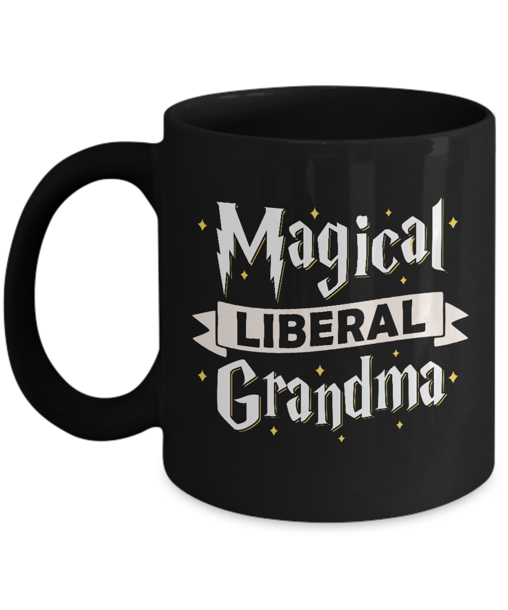 Magical Liberal Grandma Mug-Coffee Mug-11oz Mug-Black