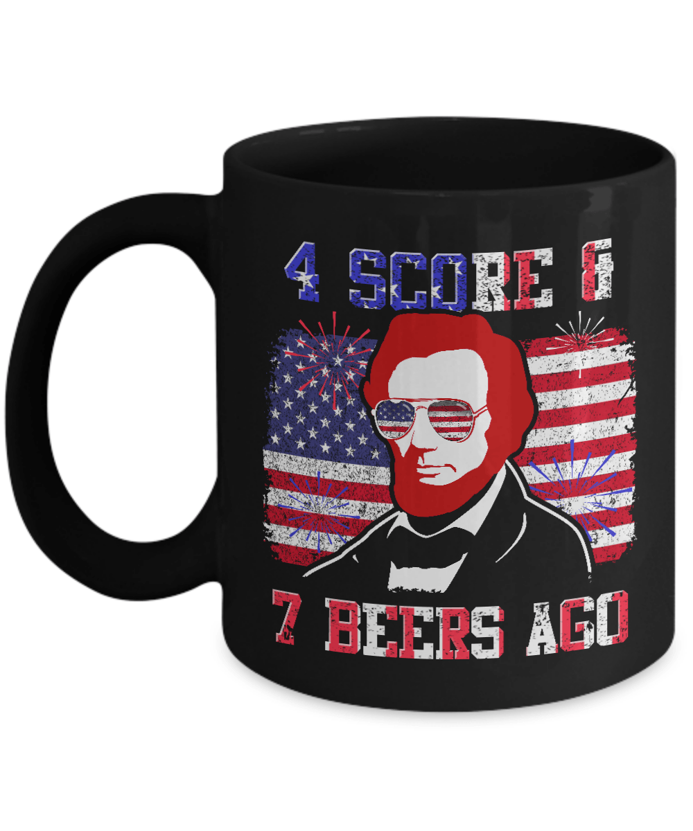 Meowica July 4Th Funny Cat On Eagle Independence Day Mug