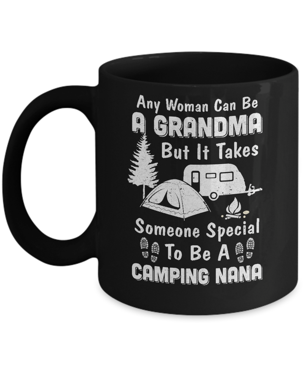 Camping Nana Grandma Mothers Day Gift Mug