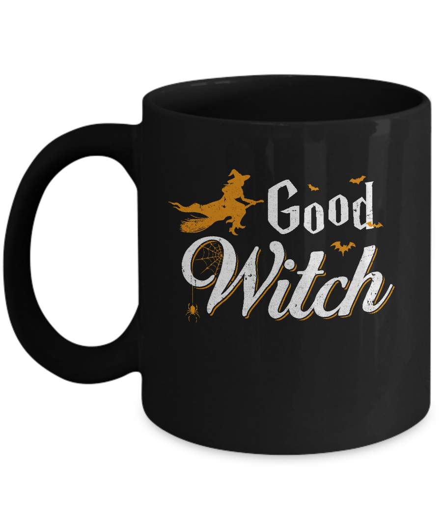Good Witch Halloween Mug-Coffee Mug-11oz Mug-Black