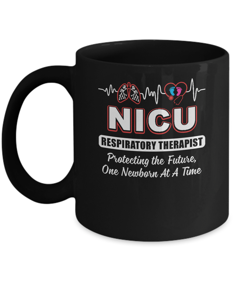Nurse Respiratory Therapist NICU Therapy Mug-Coffee Mug-11oz Mug-Black