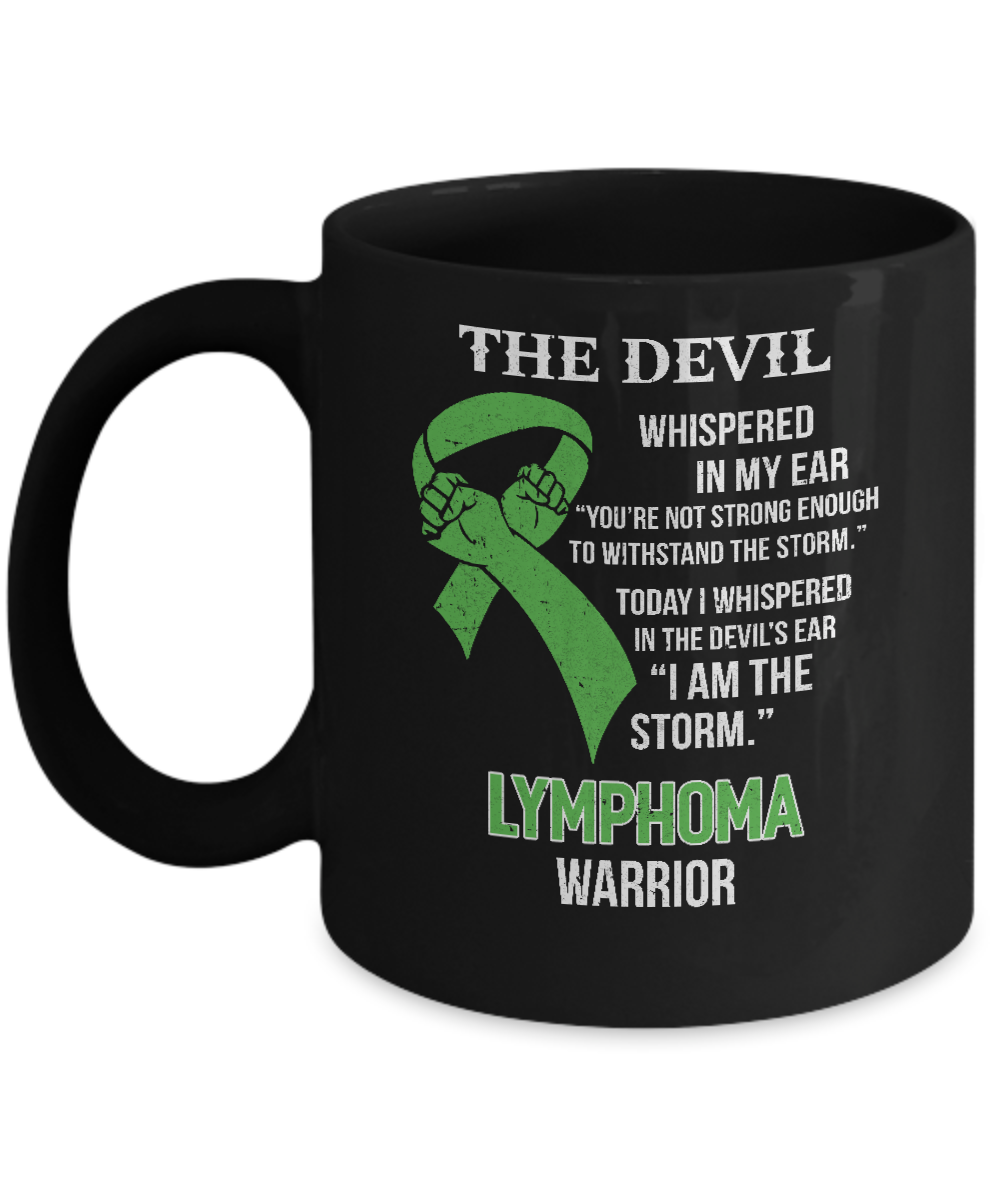 I Am The Storm Support Lymphoma Awareness Warrior Gift Mug
