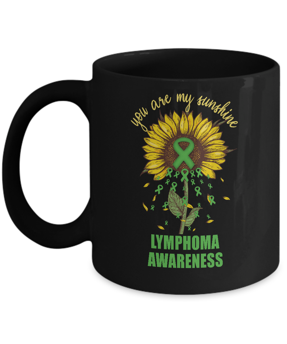 You Are My Sunshine Lymphoma Awareness Mug