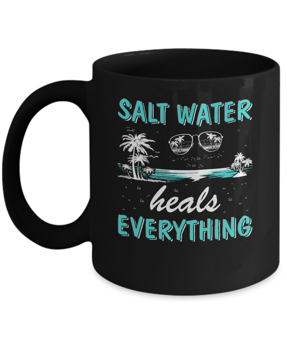 Saltwater Heals Everything Mug