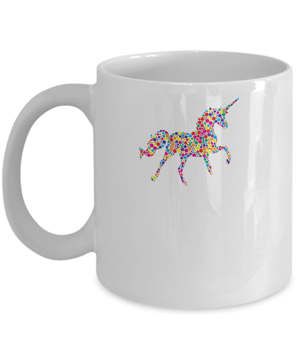 Dot Unicorn Lovers International Dot Day Mug