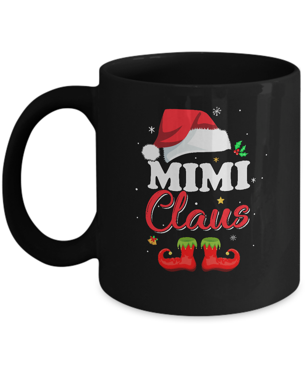 Santa Mimi Claus Matching Family Pajamas Christmas Gifts Mug