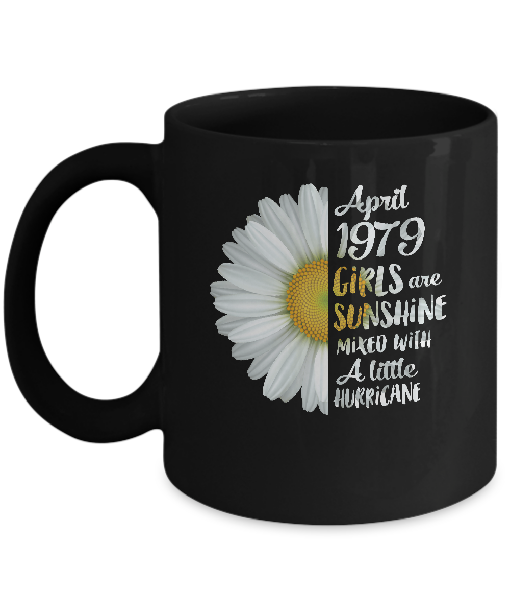 April Girls 1979 42th Birthday Gifts Mug-Coffee Mug-11oz Mug-Black