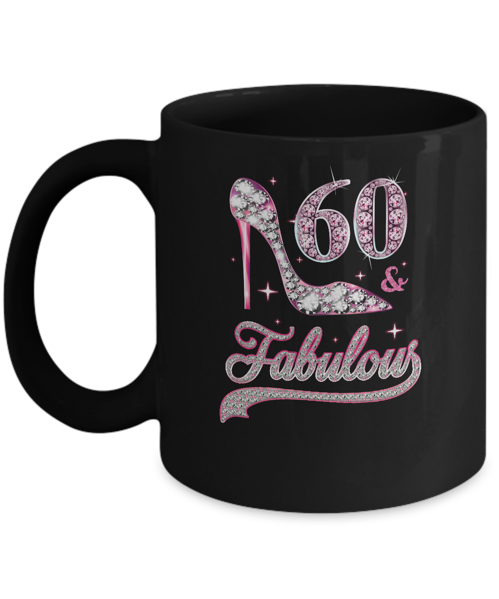 60 And Fabulous 60 Years Old 1962 60th Birthday Gift Mug