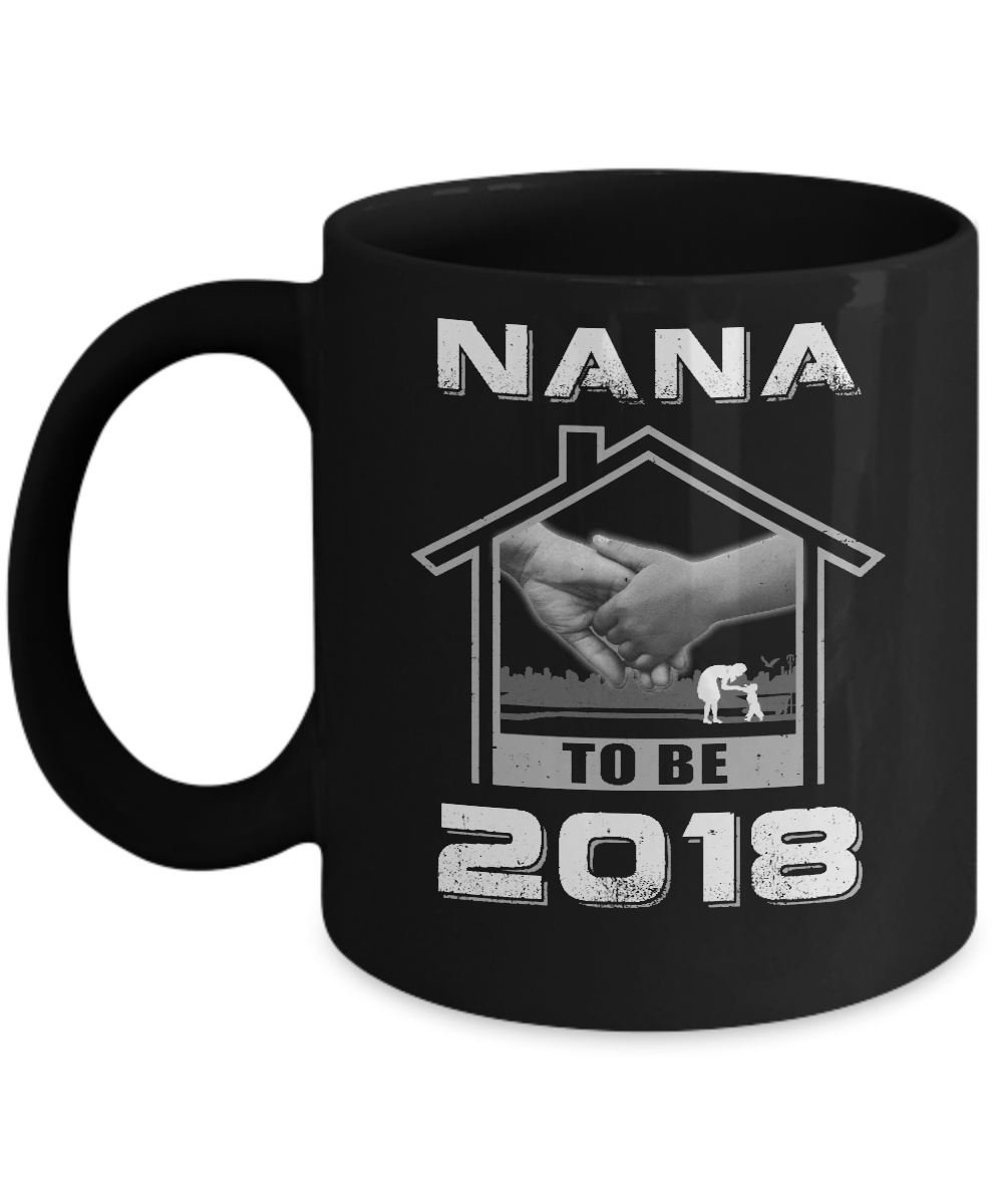 Nana To Be 2018 New Baby Mug-Coffee Mug-11oz Mug-Black