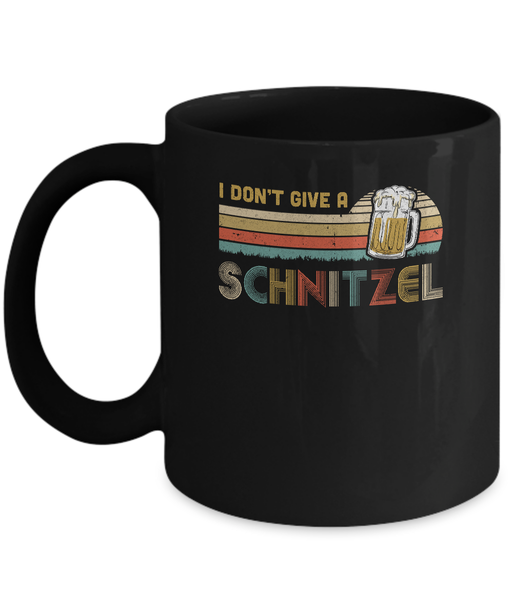 I Don't Give A Schnitzel Oktoberfest German Beer Mug