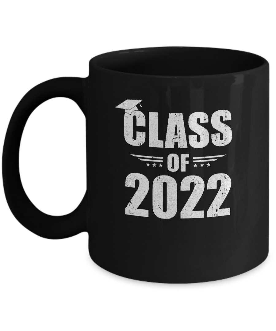 Class Of 2022 Grow With Me Graduation Year Mug-Coffee Mug-11oz Mug-Black