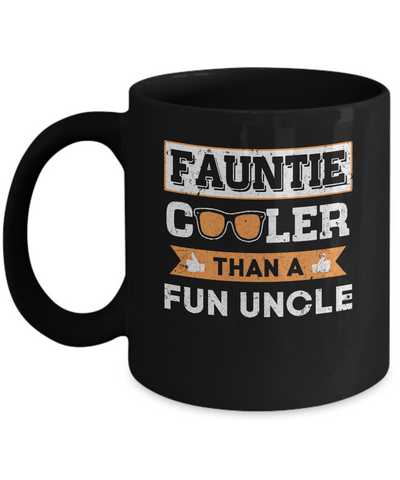 Faunt Cooler Than A Fun Uncle Mug-Coffee Mug-11oz Mug-Black