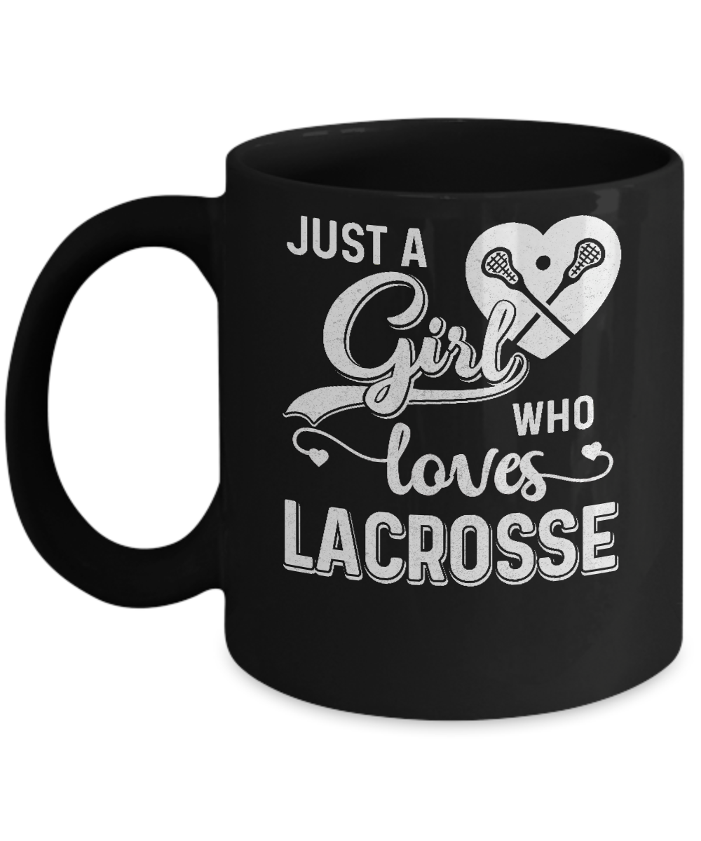 Just A Girl Who Loves Lacrosse Mug