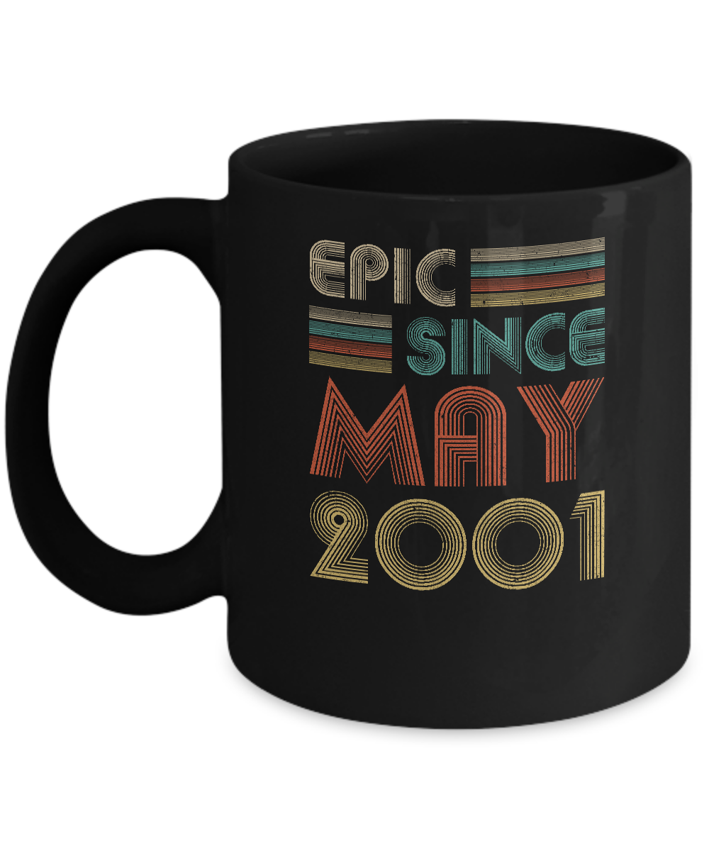 Epic Since May 2001 Vintage 21th Birthday Gifts Mug
