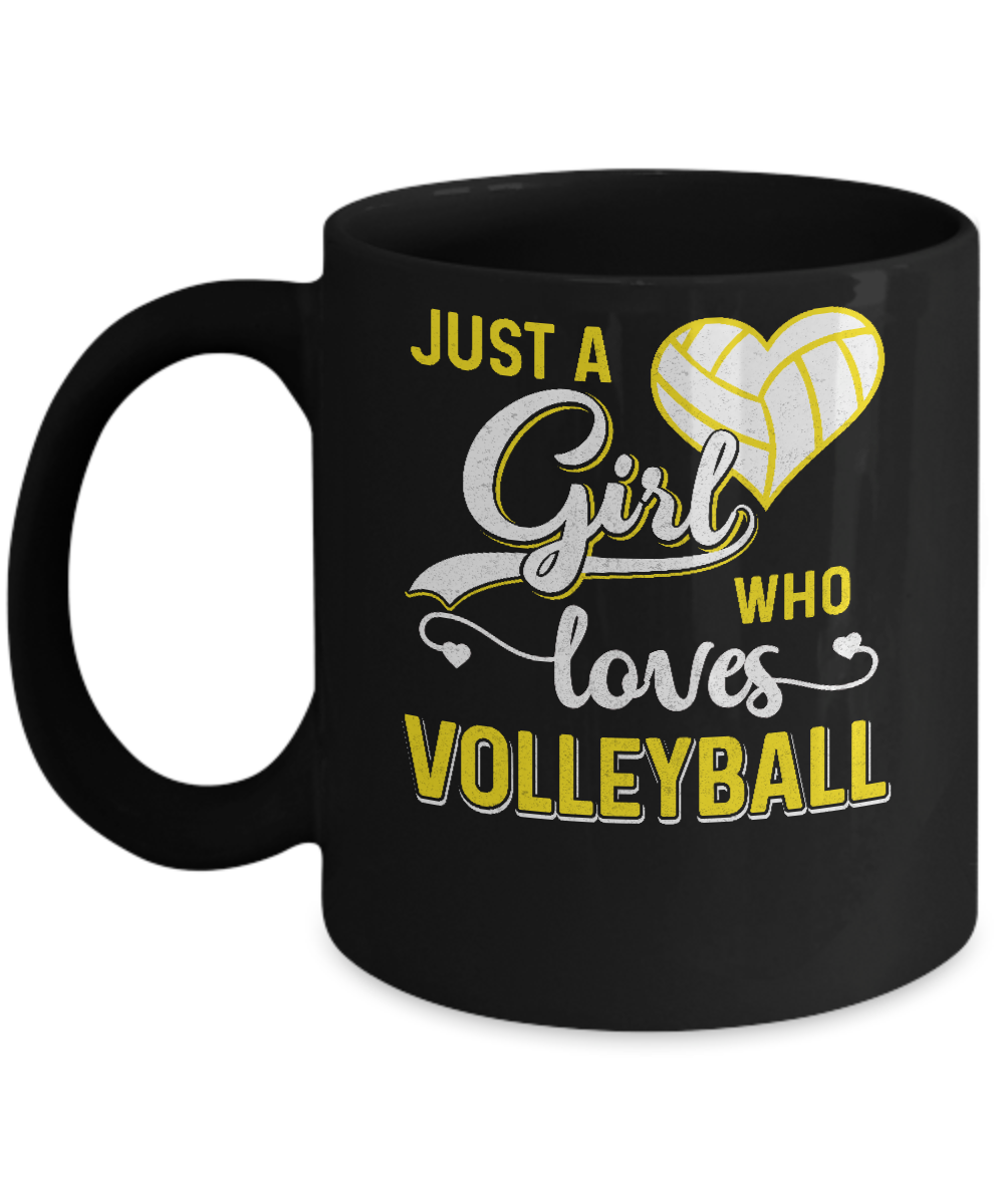 Just A Girl Who Loves Volleyball Mug