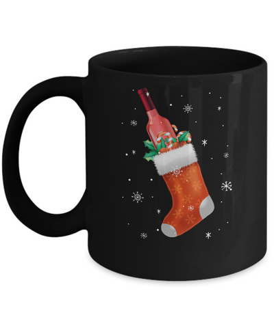 Best Gift Christmas For Winer Drinking Wine Lover Mug-Coffee Mug-11oz Mug-Black