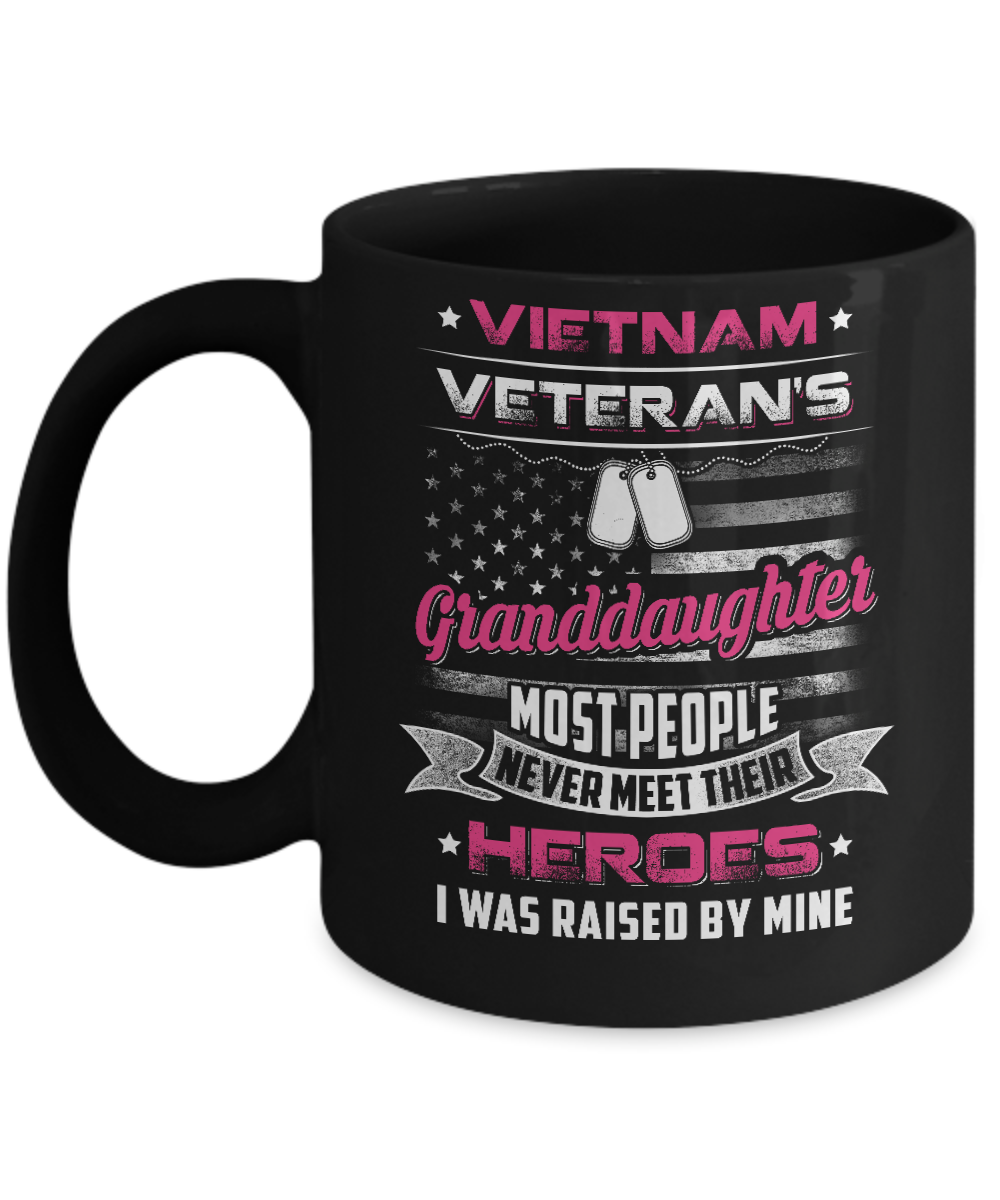 Vietnam Veteran's Granddaughter I Was Raised By Mine Mug