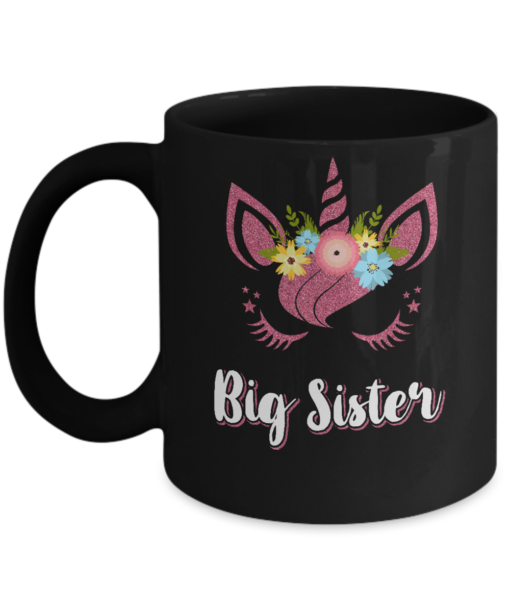 Unicorn Big Sister I'm Going To Be A Big Sister Mug