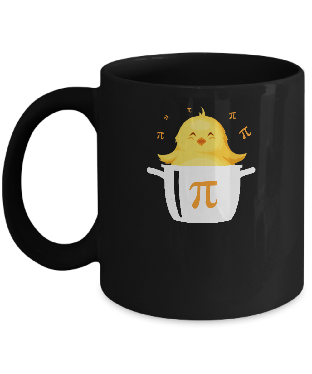 Funny Chicken Pot Pie Chicken Pot Happy Pi Day Mug