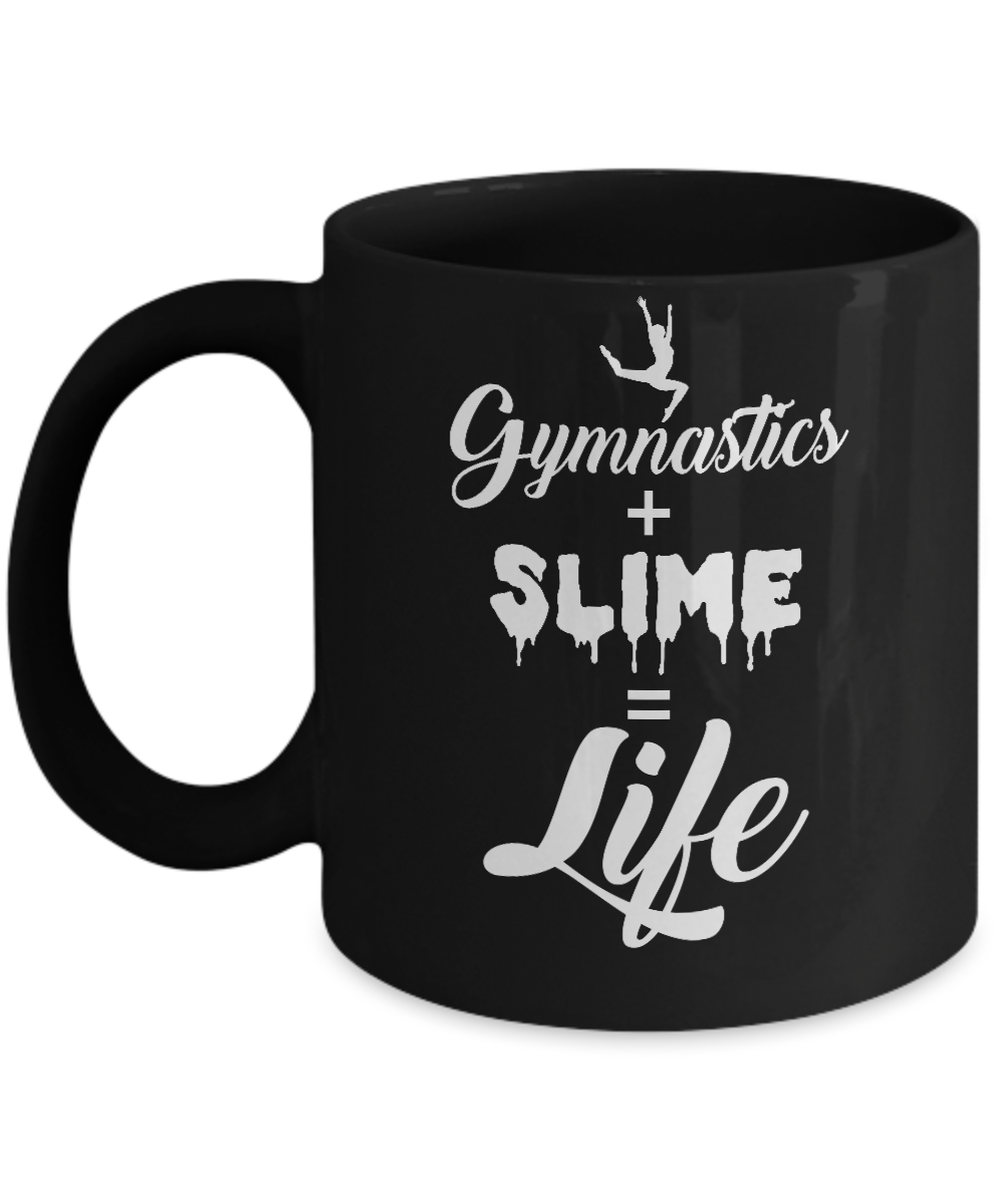 Daughter Mom Gymnastics And Slime Is Life Mug
