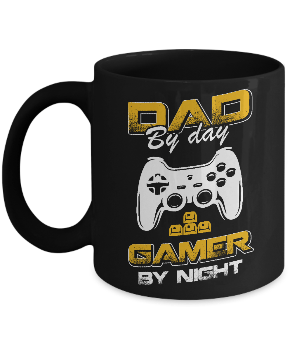 Dad By Day Gamer By Night Mug