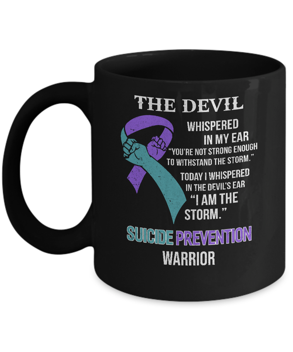 I Am The Storm Support Suicide Prevention Awareness Mug