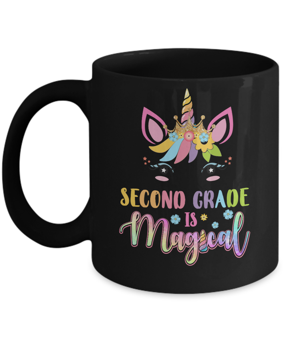 Second Grade is magical Unicorn Back to School 2nd Grade Mug