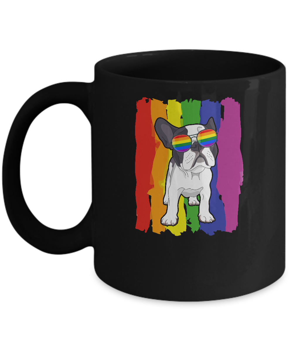 Funny Bulldog LGBT LGBT Pride Gifts Mug