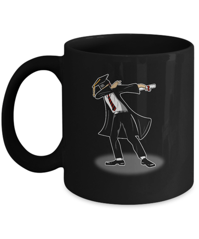 Funny Dabbing Senior College High School Graduation 2018 Mug-Coffee Mug-11oz Mug-Black