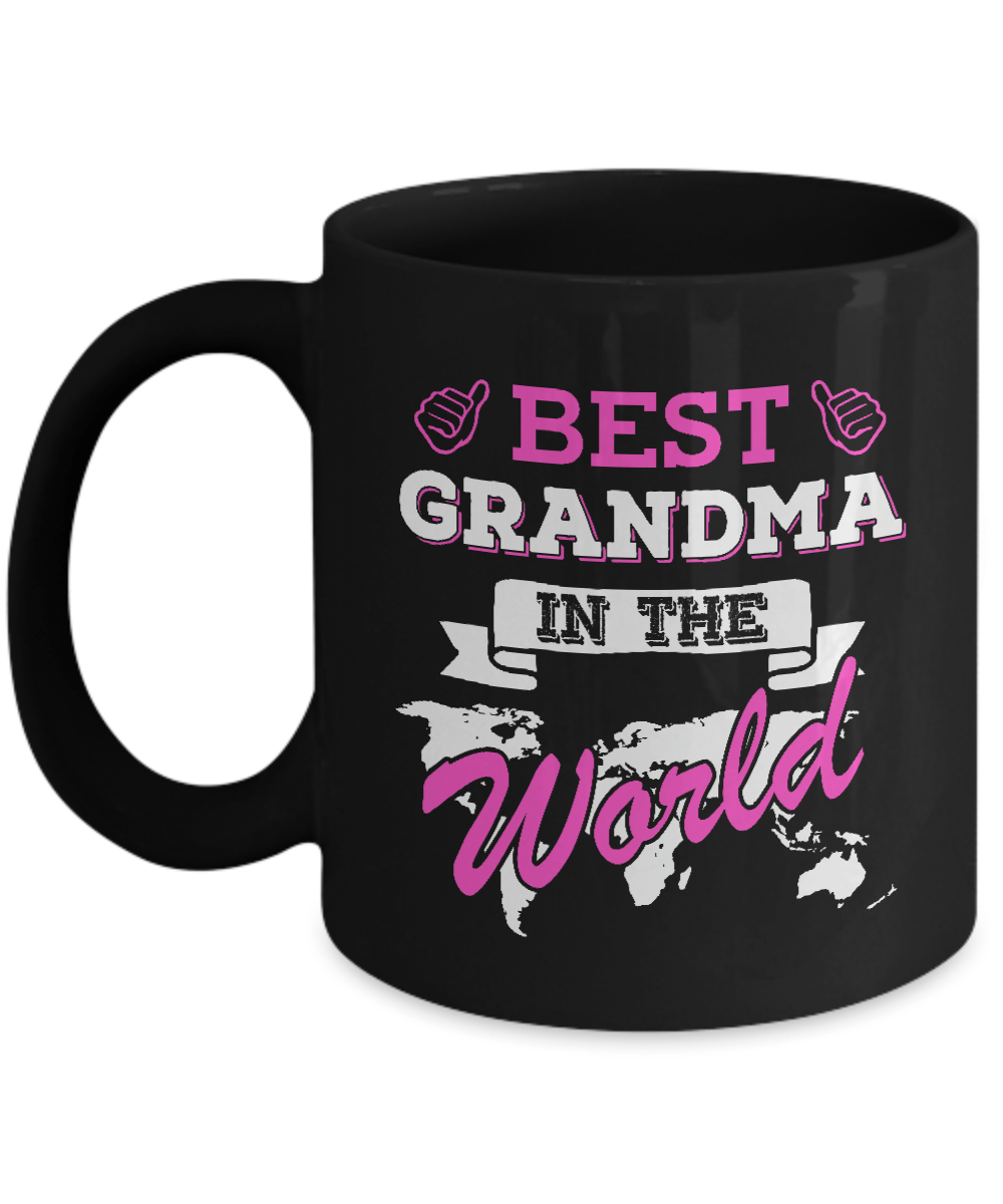 Best Grandma In The World Mug-Coffee Mug-11oz Mug-Black