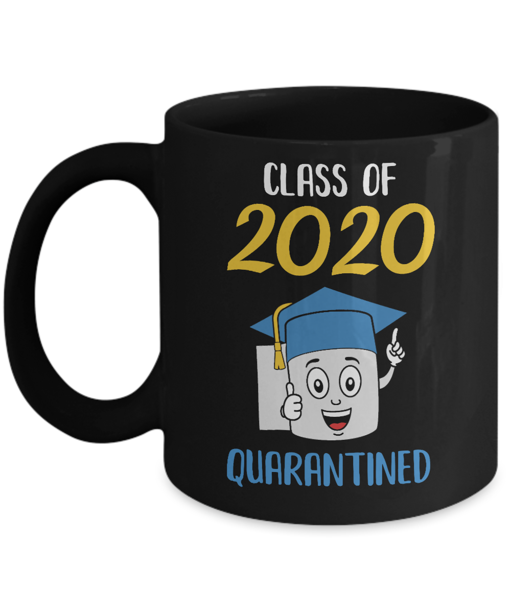 Class Of 2020 Graduating Class In Quarantine School Mug-Coffee Mug-11oz Mug-Black