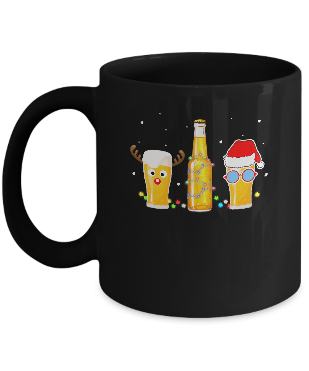 Xmas Merry Christmas Drinking Beer Gift Mug