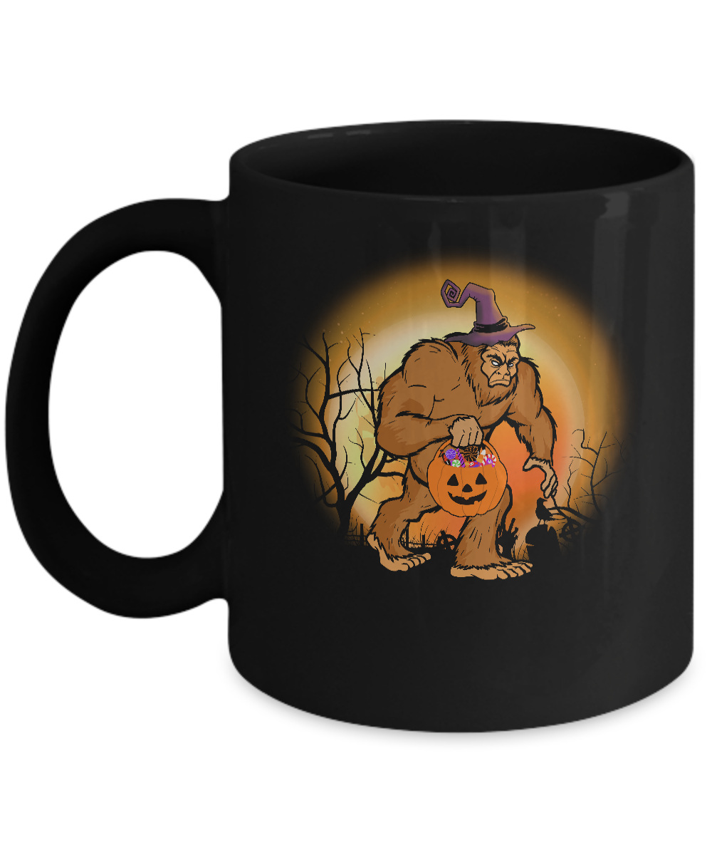Funny Bigfoot Halloween For Kids Boys Girls Mug