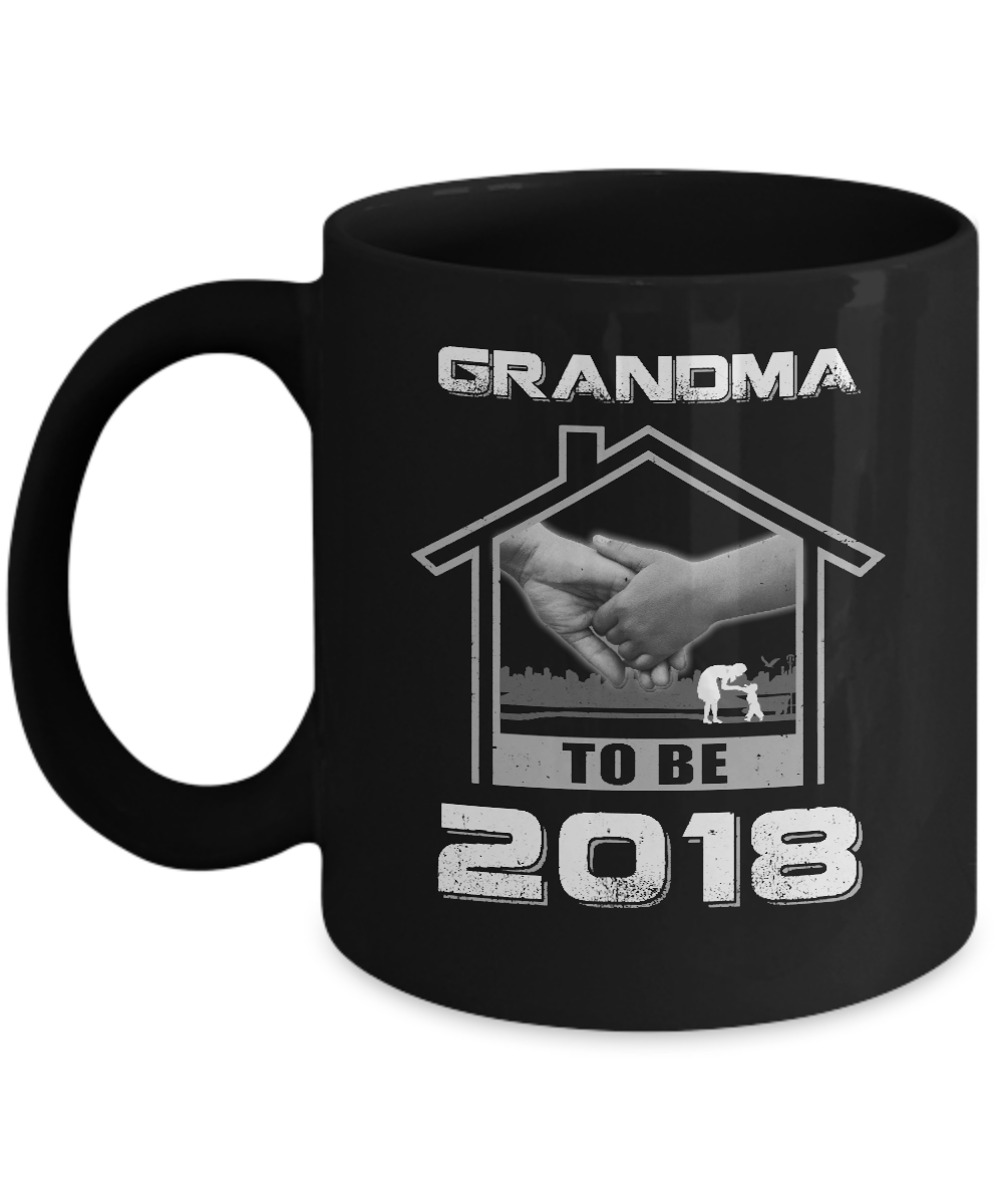 Grandma To Be 2018 New Baby Mug-Coffee Mug-11oz Mug-Black