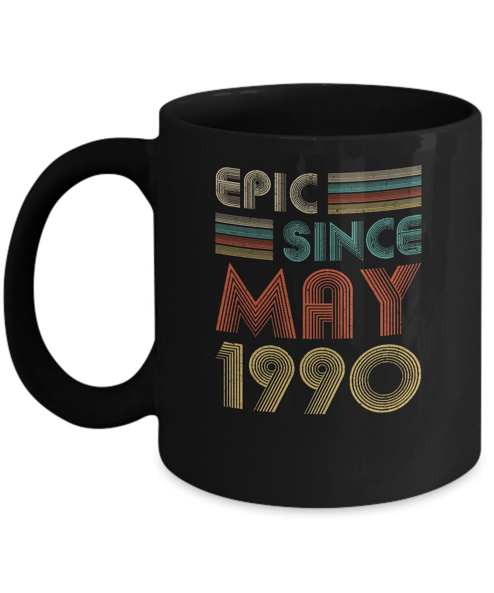 Epic Since May 1990 Vintage 32th Birthday Gifts Mug