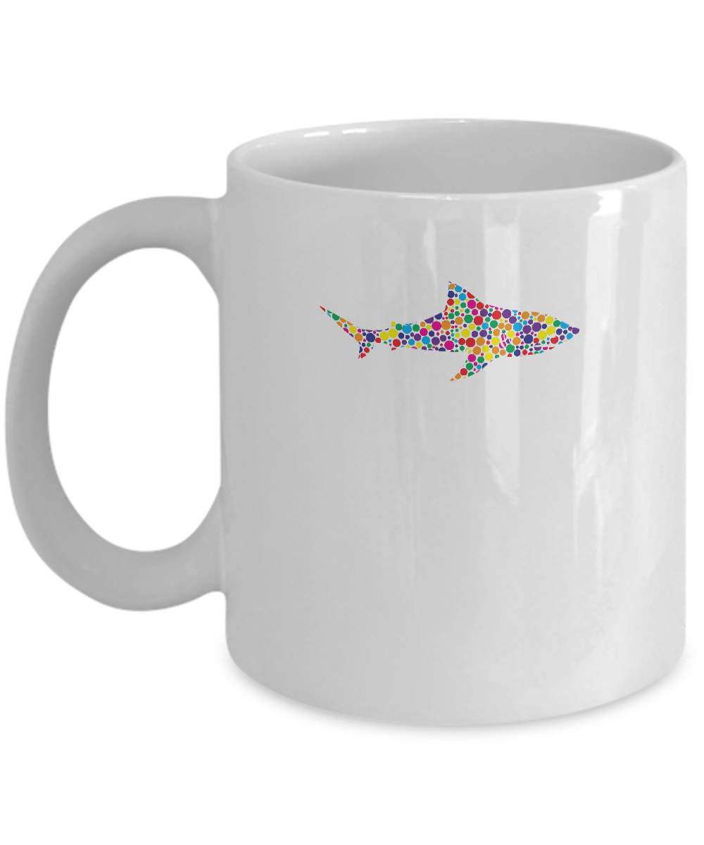 Dot Shark Lovers International Dot Day Mug