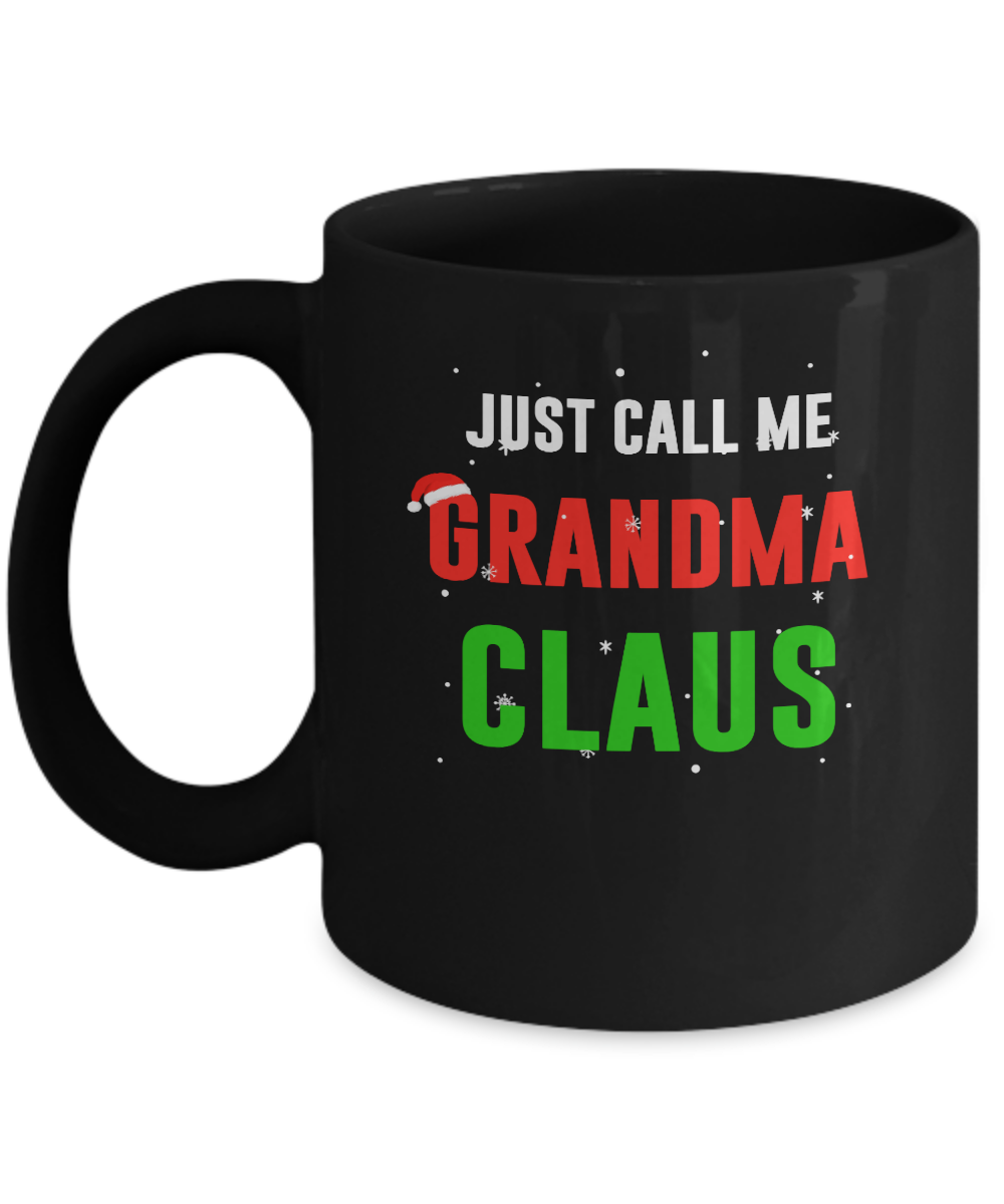 Santa Grandma Claus Matching Family Christmas Pajamas Mug