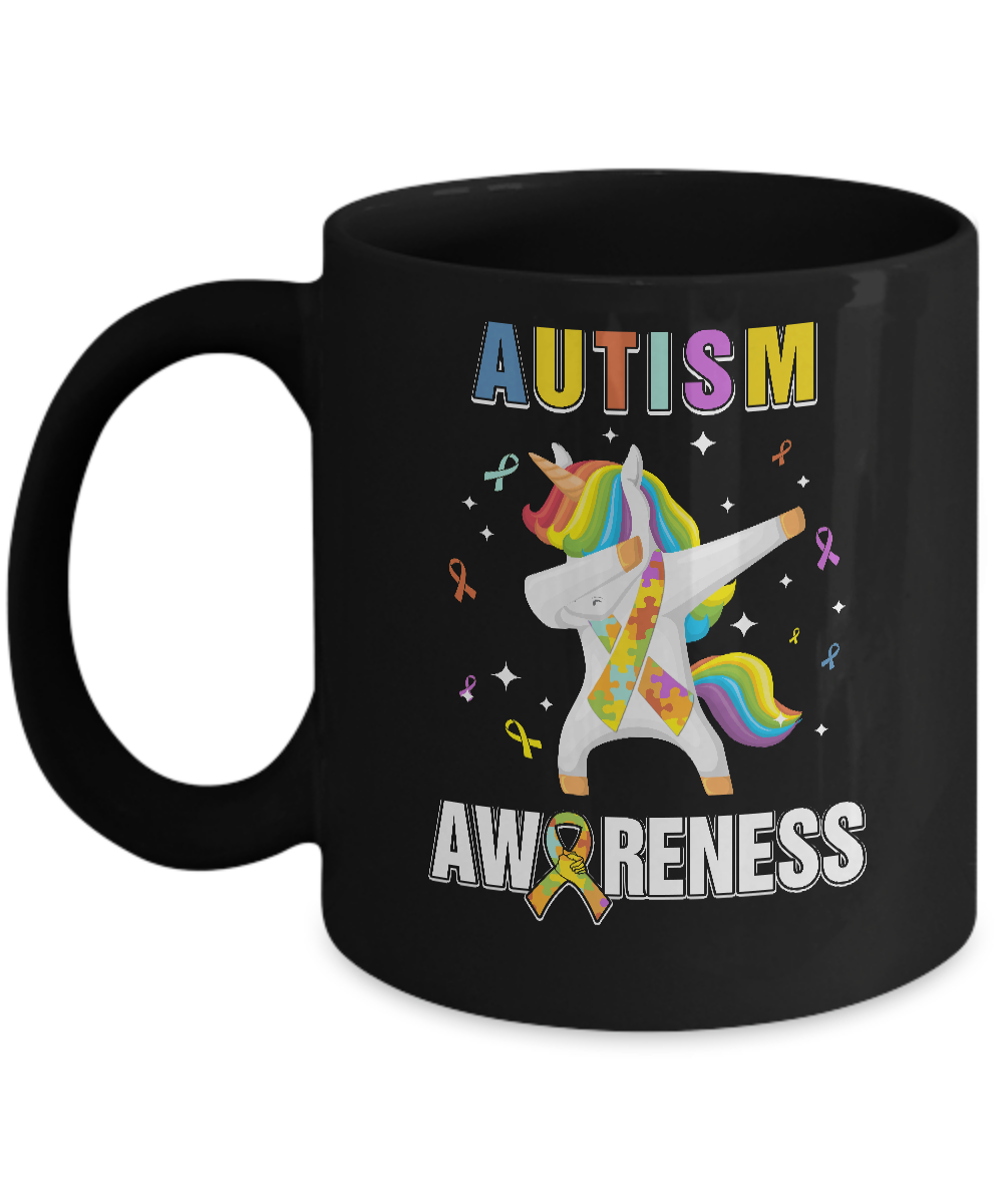 Inspirational Autism Awareness Unicorn Support Mug