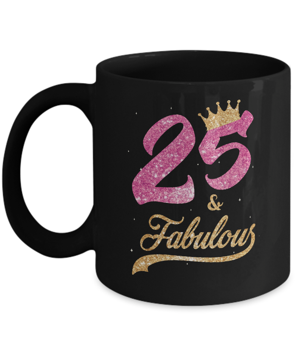 25 And Fabulous 1997 25th Birthday Gift Mug
