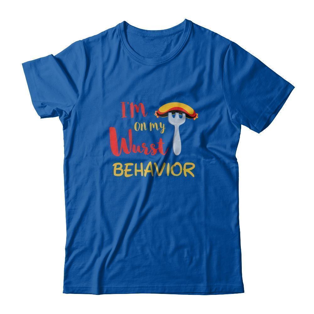 Wurst Behavior Oktoberfest German-T-Shirt & Tank Top-Premium T-Shirt-Royal